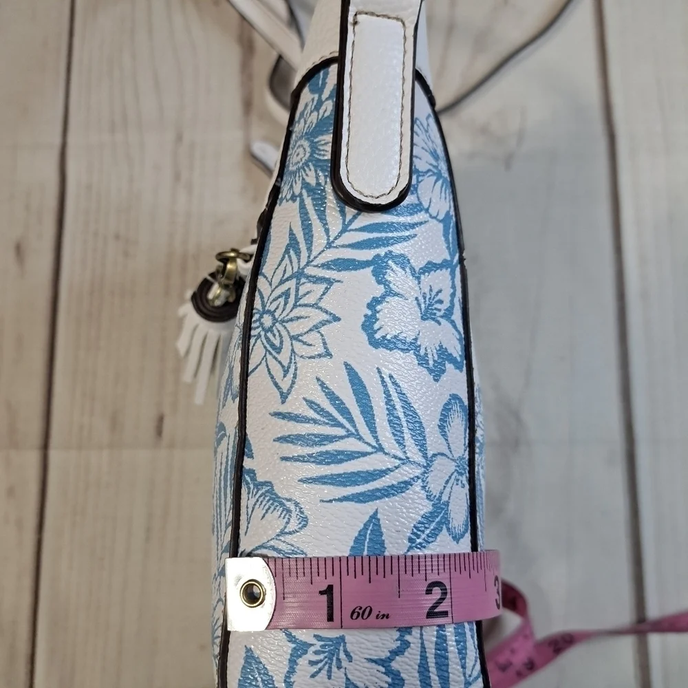 St. John's Bay Tropical Floral Crossbody Bag Purse